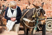 Deborah visits India with animal welfare charity